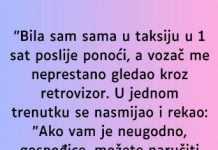“Bila sam sama u taksiju u 1 sat poslije ponoći…” “Bila sam sama u taksiju u 1 sat poslije ponoći…” - featured image