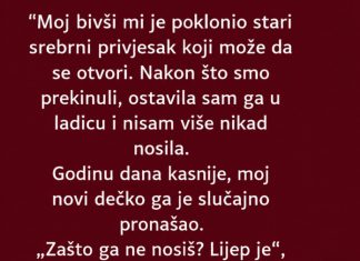 “Moj bivši mi je poklonio stari srebrni privjesak…” “Moj bivši mi je poklonio stari srebrni privjesak…” - featured image