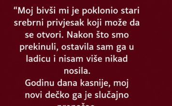 “Moj bivši mi je poklonio stari srebrni privjesak…” “Moj bivši mi je poklonio stari srebrni privjesak…” - featured image