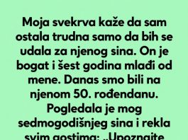 Svekrva je snahu pred svima nazvala „dobitnim tiketom“ zbog unuka, ali nije očekivala ono što je uslijedilo! Svekrva je snahu pred svima nazvala „dobitnim tiketom“ zbog unuka, ali nije očekivala ono što je uslijedilo! - featured image